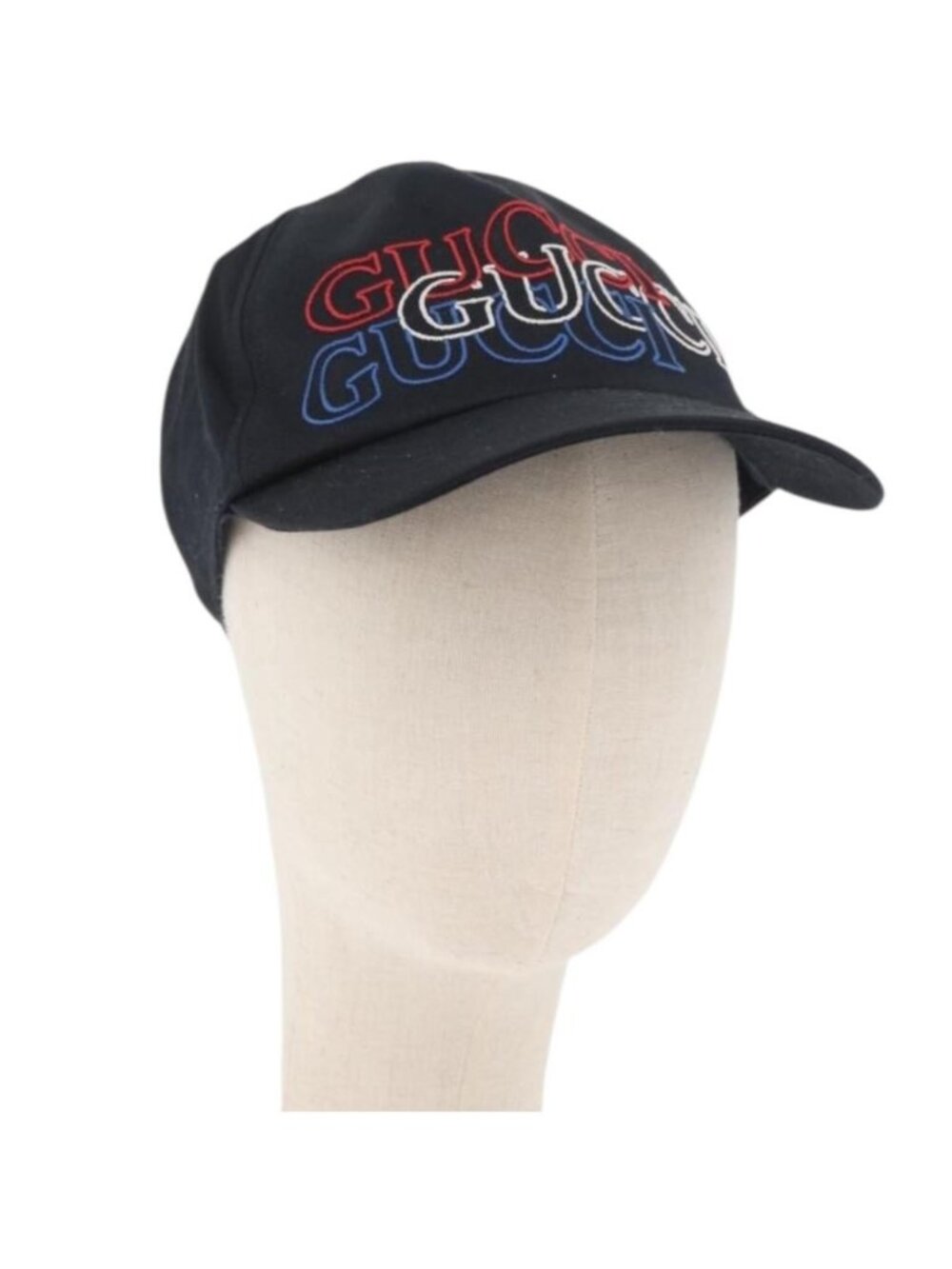 GUCCI Cap Canvas Black